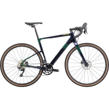 Bicicleta de Gravel CANNONDALE TOPSTONE CARBON Shimano Ultegra RX 30/46 Azul/Verde 2020 0